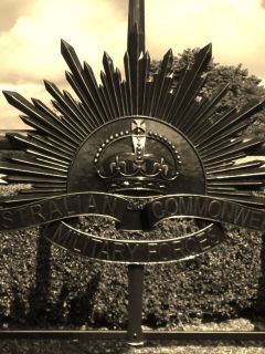 RISING SUN SEPIA PHOTO